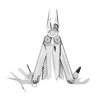 Рыбацкий мультитул Leatherman Мультитул WAVE PLUS с нейлоновым чехлом