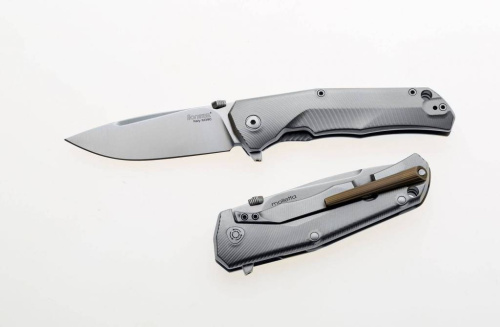 Складной нож Lion Steel T.R.E. Bronze Titanium фото 9