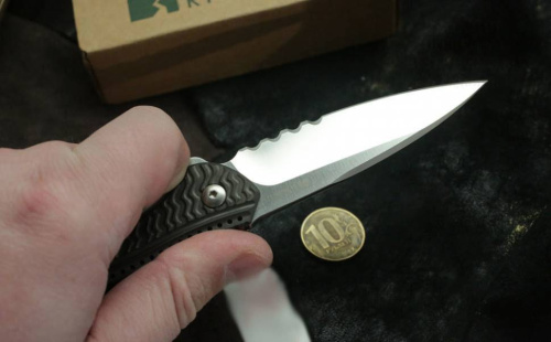 Складной нож CRKT Ripple Grey Combo фото 13