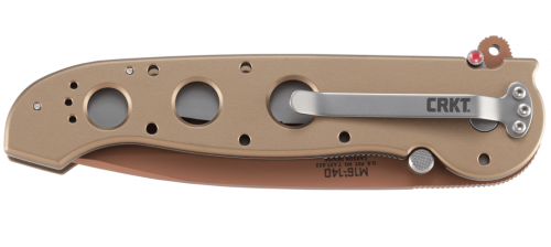 435 CRKT Kit Carson M16 Desert Aluminum фото 13