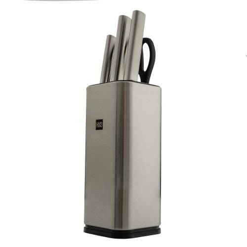 192 HuoHou Набор кухонных ножей на подставкеStainless Steel Kitchen Knife Set фото 7